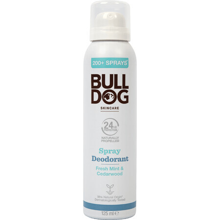 Bulldog Spray Desodorante Menta Fresca y Cedro 125 ml