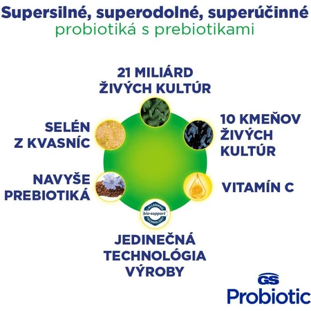 GS Probiotic Strong 40 cápsulas