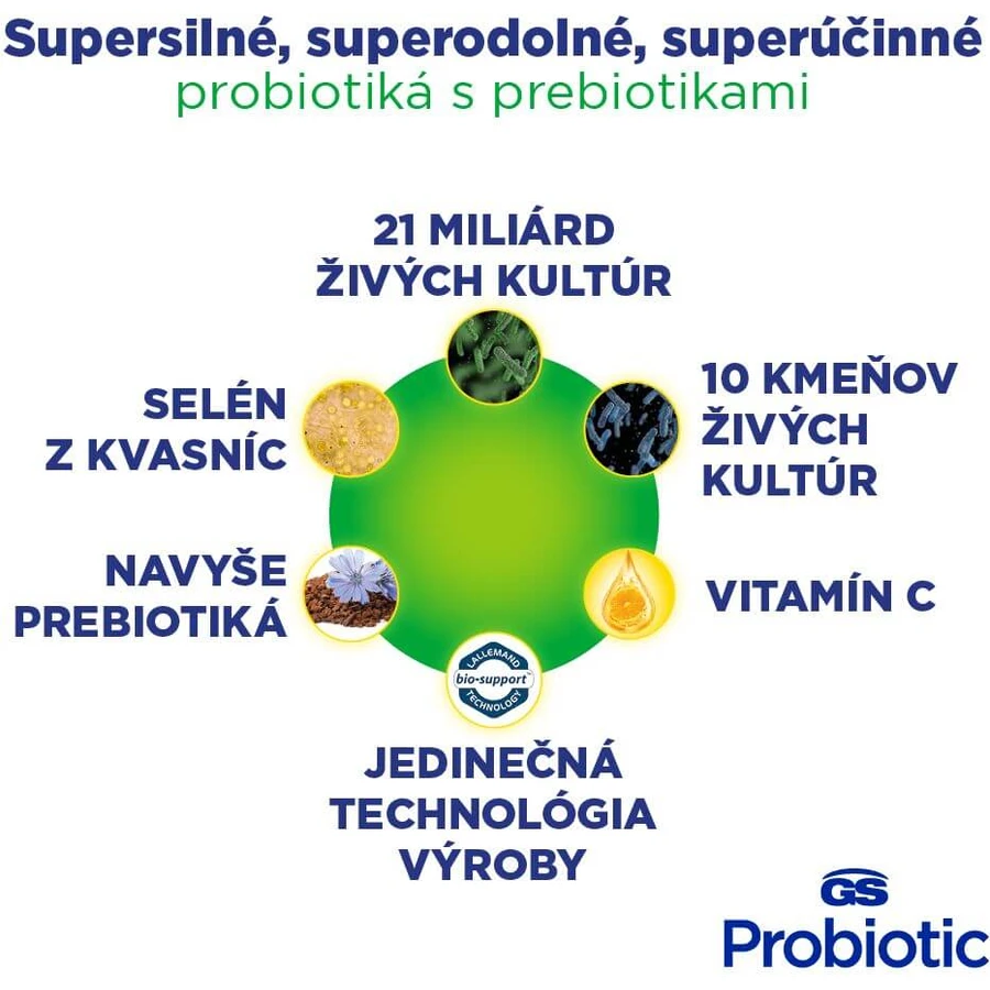 GS Probiotic Strong 40 cápsulas