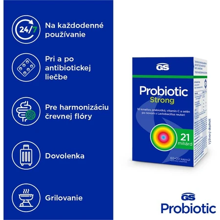 GS Probiotic Strong 40 cápsulas