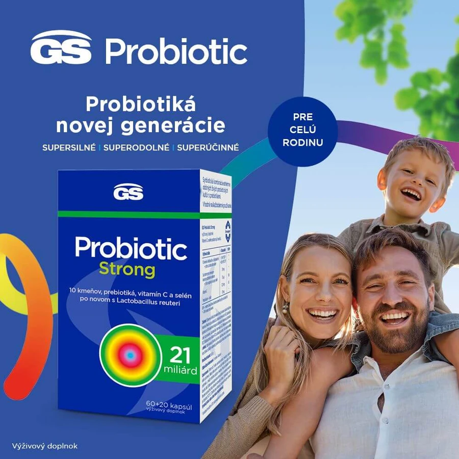 GS Probiotic Strong 40 cápsulas