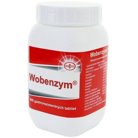 Wobenzym 800 comprimidos