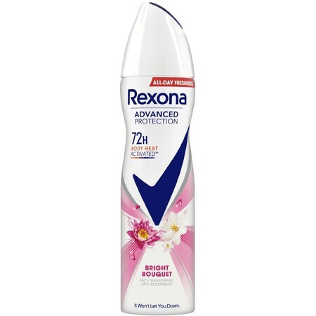 Rexona Bright bouquet spray antitranspirante 150 ml