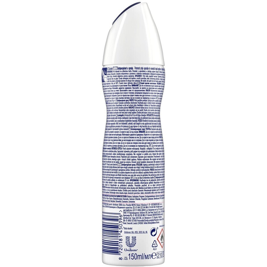 Rexona Bright bouquet spray antitranspirante 150 ml