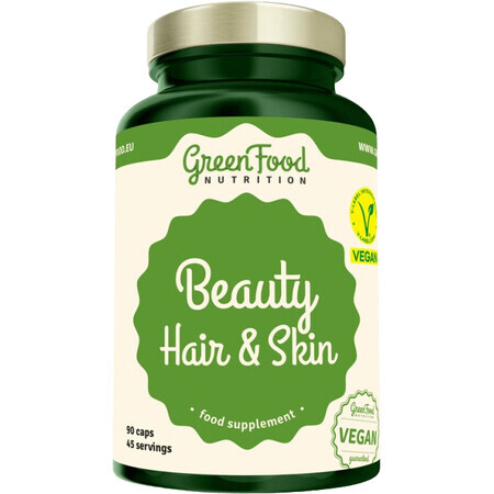 GreenFood Nutrition Belleza Cabello y Piel 90 cápsulas