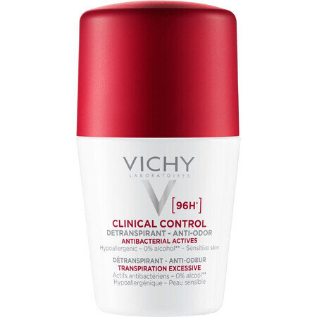 Vichy 96H Antitranspirante Antiolor 50 ml