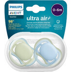 Philips Avent Ultra Air Neutral Luier 0-6m Jongen Blauw 2 stuks