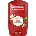 Old Spice Oasis Deodorante solido per uomo, 48 ore di freschezza con una fragranza di vaniglia fumosa 50 ml