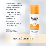 Eucerin SUN Sunscreen gel facial ACEITE diferentes variedades 50 ml