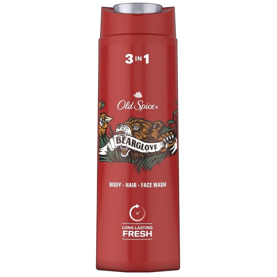 Old Spice Bearglove Gel doccia e shampoo per uomo 400 ml