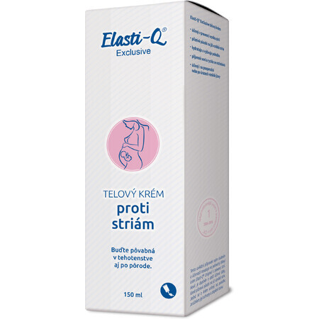 Elasti-Q Exclusive crème corporelle contre les vergetures formule plus efficace 150 ml