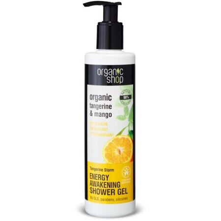 Natura Siberica Organic Shop - Mandarin Storm - Gel de duș 280 ml