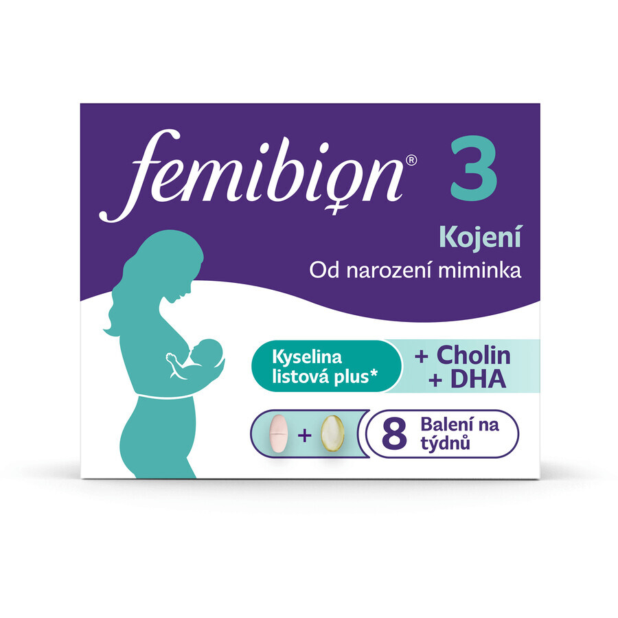 Femibion 3 Breastfeeding 28 tablets + 28 capsules