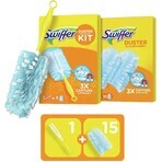 Kit Swiffer (1 manche + 15 aspirateurs)