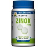 Bio Pharma Zinc 15 mg 150 comprimidos