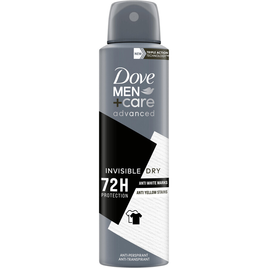 Dove Men+Care Advanced Invisible Dry Antitranspirant Spray 150 ml