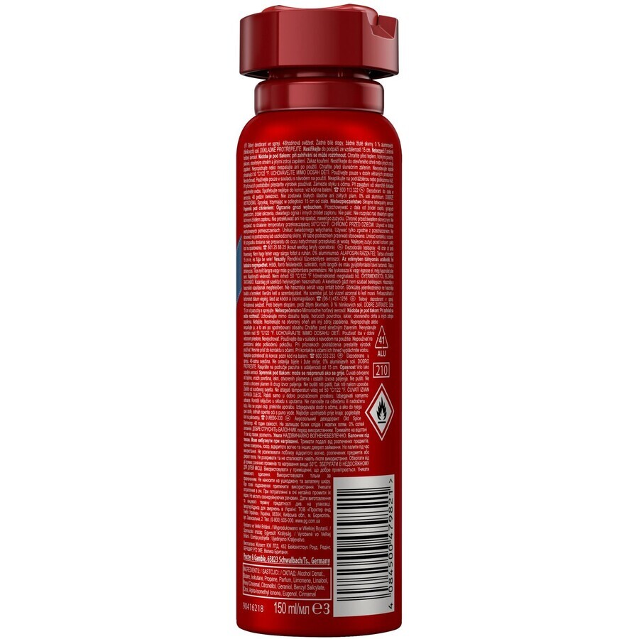 Old Spice WhiteWater Deo Spray con fragranza fresca 150 ml