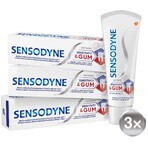 Sensodyne Sens&Gum dentifricio sbiancante 3 x 75 ml