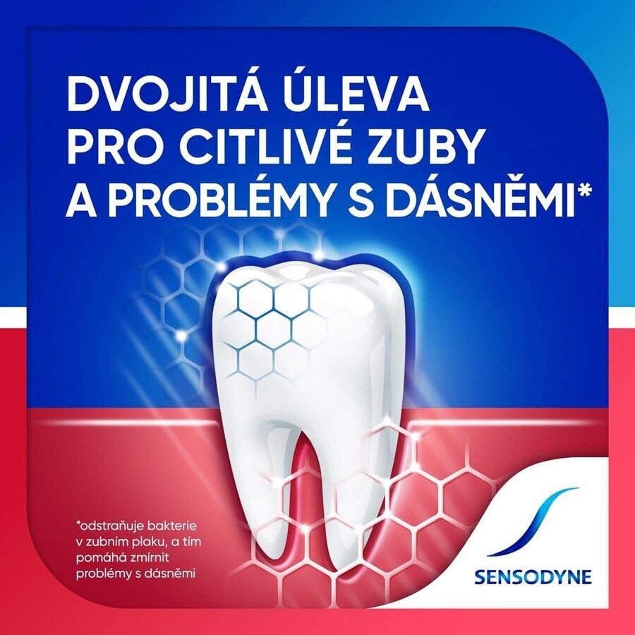 Sensodyne Sens&Gum dentifricio sbiancante 3 x 75 ml