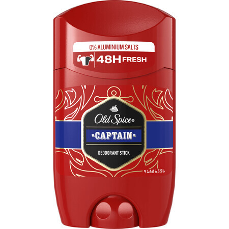 Old Spice Captain deodorant solid cu note de lemn de santal și citrice 50 ml