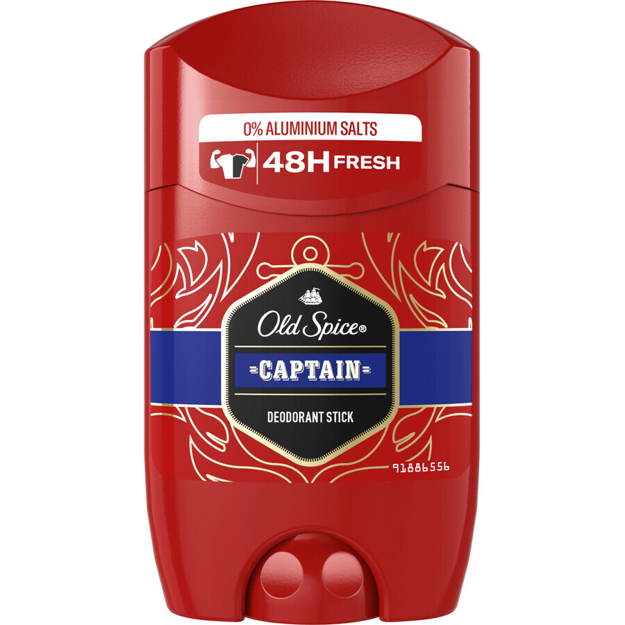 Old Spice Captain deodorant solid cu note de lemn de santal și citrice 50 ml