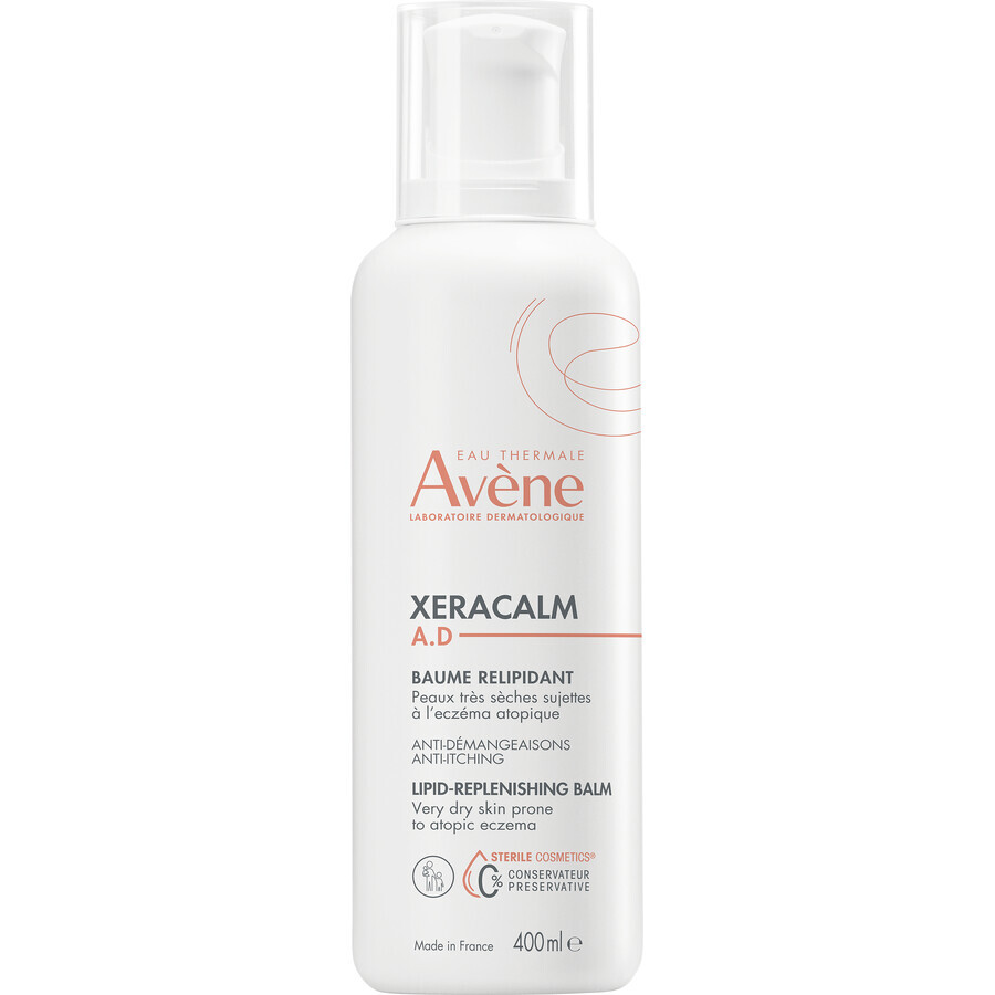 Avene XeraCalm A.D., Acondicionador Lípido-Reafirmante 400 ml