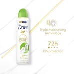 Antitranspirante en spray Dove Advanced care go fresh Pepino y té 150 ml