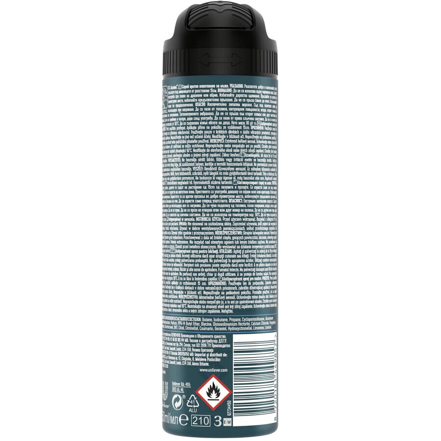 Rexona Men Cobalt dry 72H spray antitranspirante 150 ml