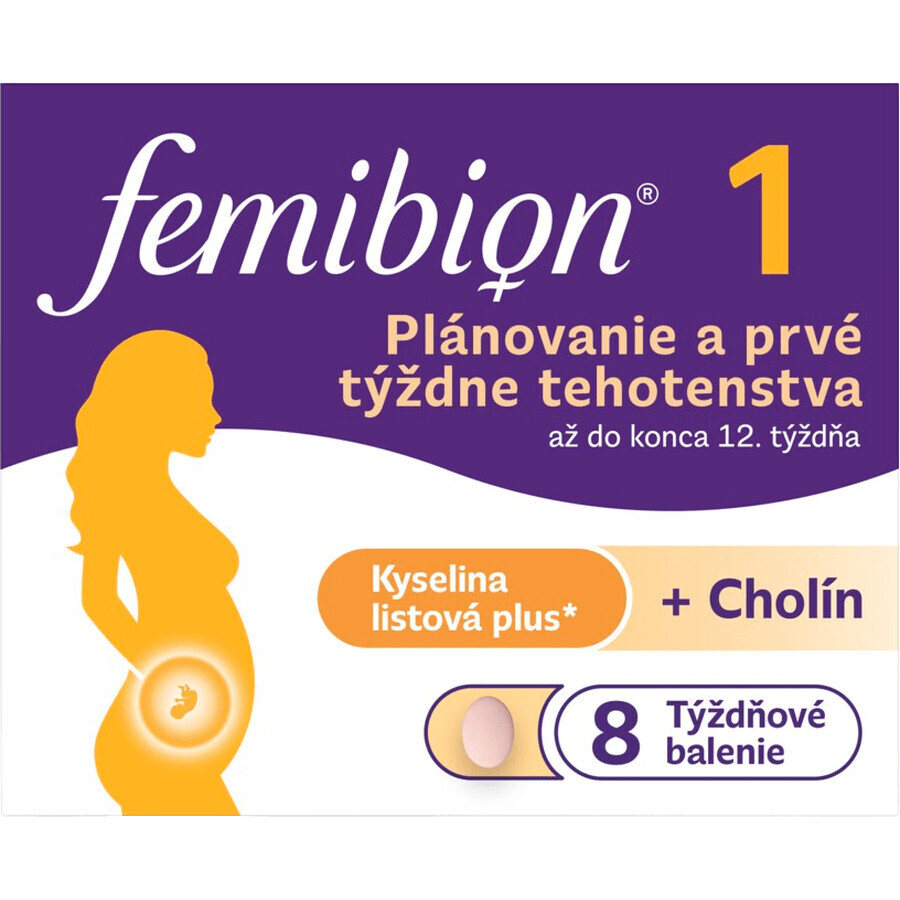 Femibion 1 Planung und die ersten Wochen der Schwangerschaft, 56 Tabletten