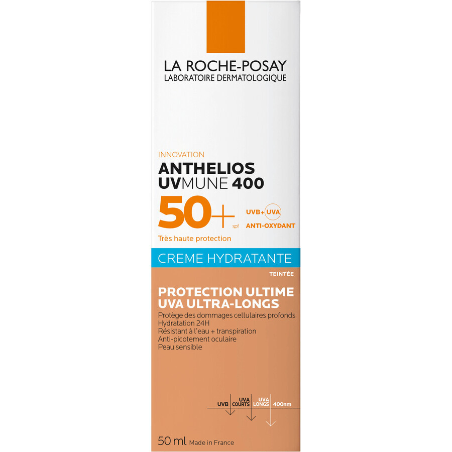 La Roche-Posay Anthelios cremă colorată SPF50+ 50 ml