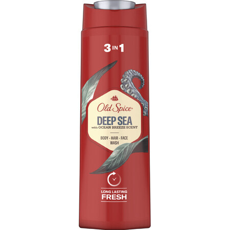 Old Spice Deep Sea 3in1 Shower Gel with citrus and sea flowers 400 ml