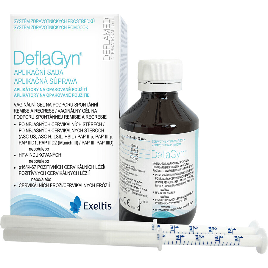 Application kit DeflaGyn vaginal gel 150 ml