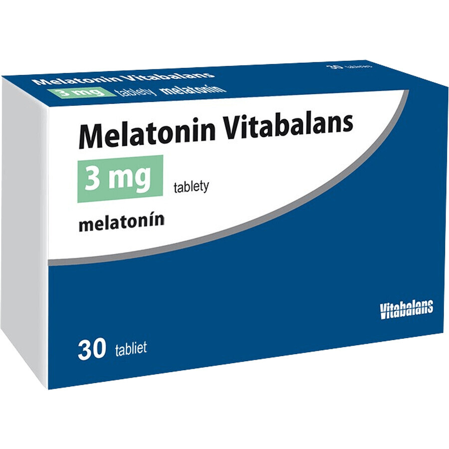 Vitabalans Oy Melatonina 3 mg 30 comprimidos