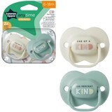 Chupete de silicona Tommee Tippee CTN AnyTime, 6-18m, varios colores 2 unidades