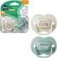 Chupete de silicona Tommee Tippee CTN AnyTime, 6-18m, varios colores 2 unidades