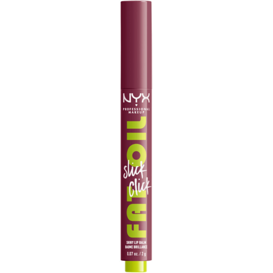 NYX Professionele Make-up Vet Oil Slick Click Getinte Lippenbalsem 09 Thats Major 2 g