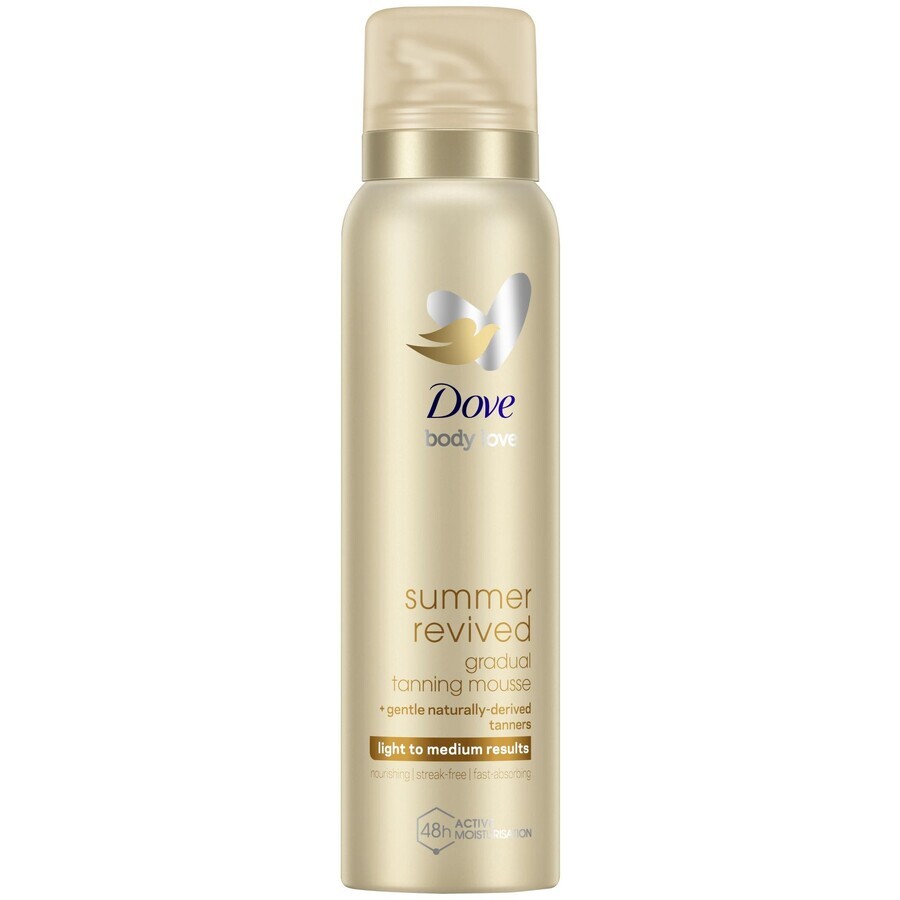 Dove Summer revived mousse autobronceadora corporal Claro a medio 150 ml