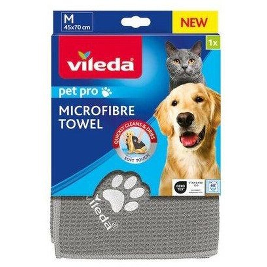 Toalla de microfibra Vileda para mascotas