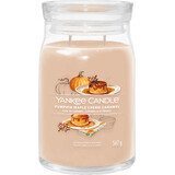 Candela profumata Yankee Candle Pumpkin Maple Creme Caramel 567 g