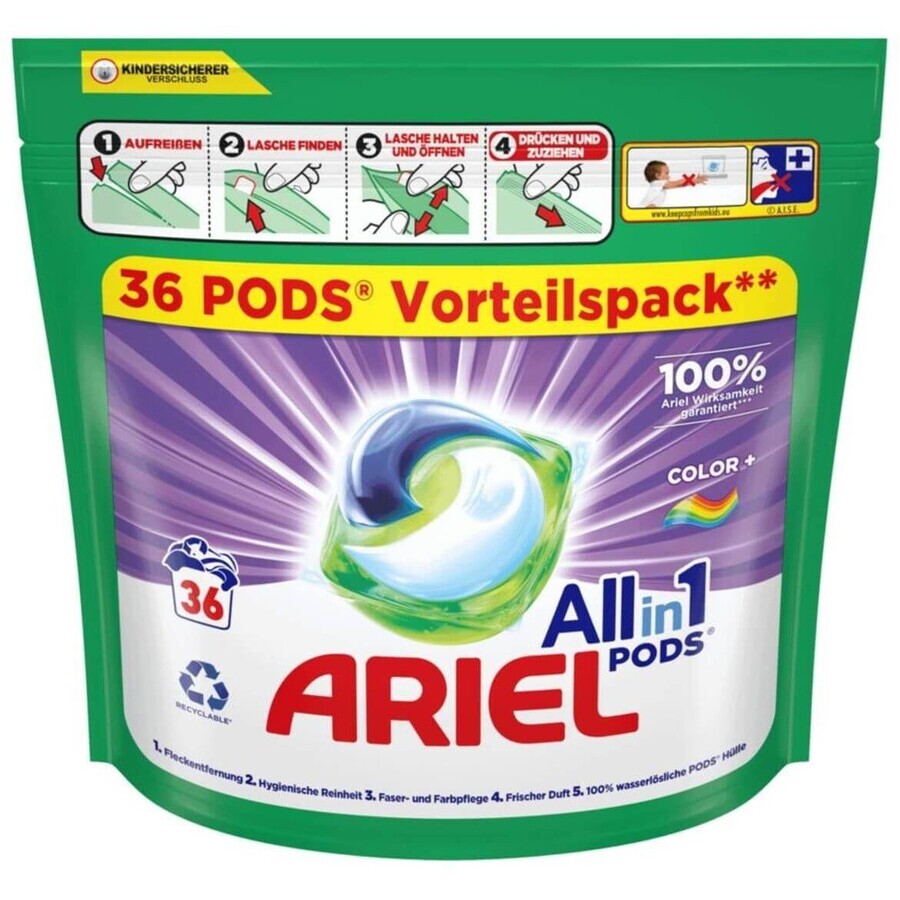 Ariel Colour+ 36 capsule