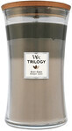 Woodwick Trilogy vela perfumada grande, Caba&#241;a acogedora 609 g