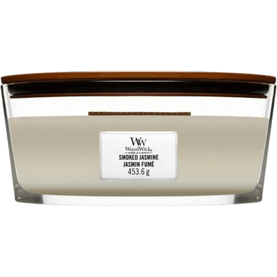 Woodwick Ship Vela perfumada de jazmín ahumado 454 g