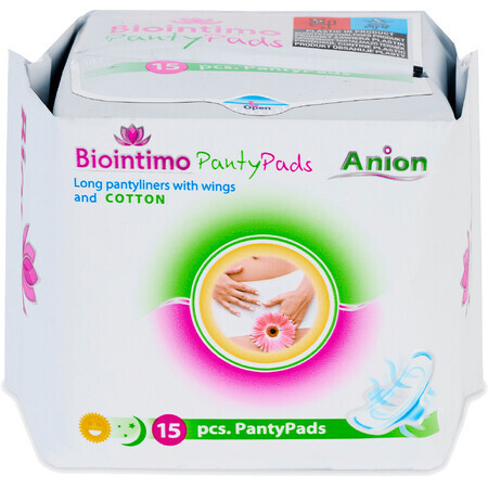 Biointimo Anion every day intimacies with wings 15 pcs