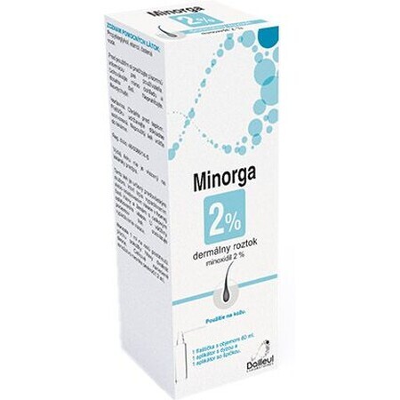 Minorga 2% solución dérmica 60 ml