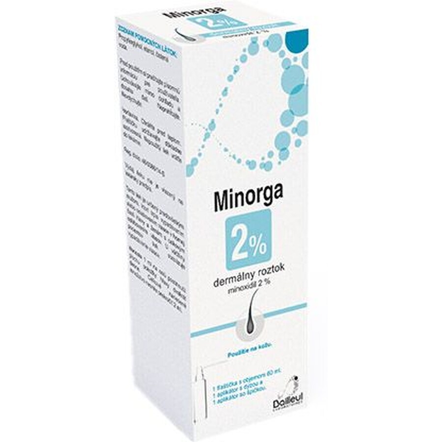 Minorga 2% solución dérmica 60 ml