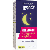 Barny's HypnoX Melatonina, L-triptófano y hierbas 30 cápsulas