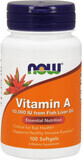 Now Foods Vitamina A 10.000 UI 100 c&#225;psulas