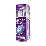 Pasta dentífrica White Glo 2en1 + cepillo de dientes y cepillo interdental 150 g