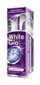 Pasta dent&#237;frica White Glo 2en1 + cepillo de dientes y cepillo interdental 150 g