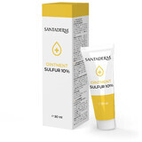 Santaderm Sulfur 10% Pommade émolliente au soufre 30 ml